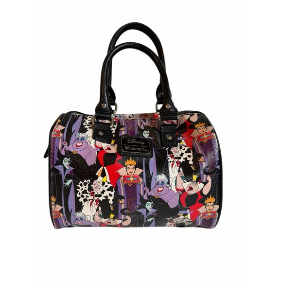 Loungefly Disney Villains Purse Handbag Faux leather - Picture 1 of 9